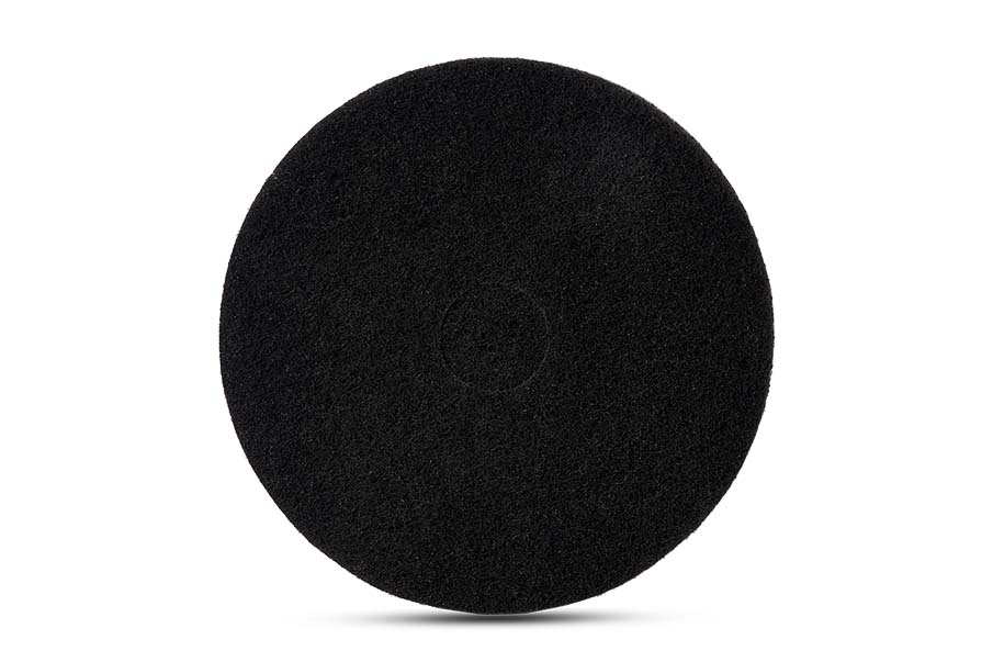 Reinigungspad schwarz 17" Zoll