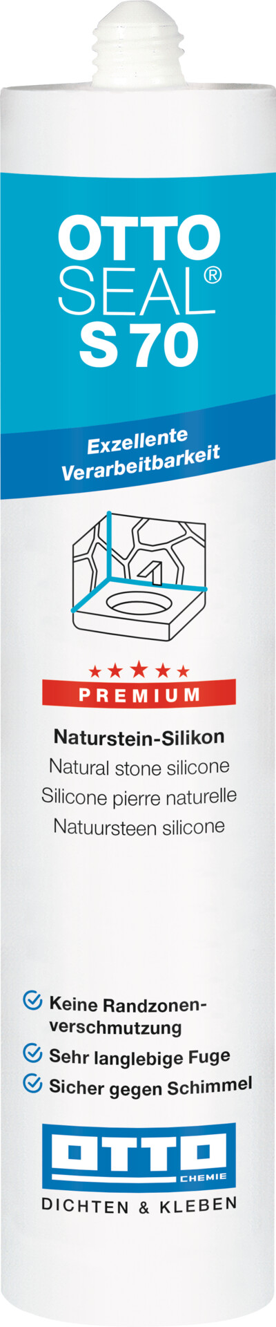 PREMIUM NATURSTEIN SILIKON-BAHAMA BEIGE